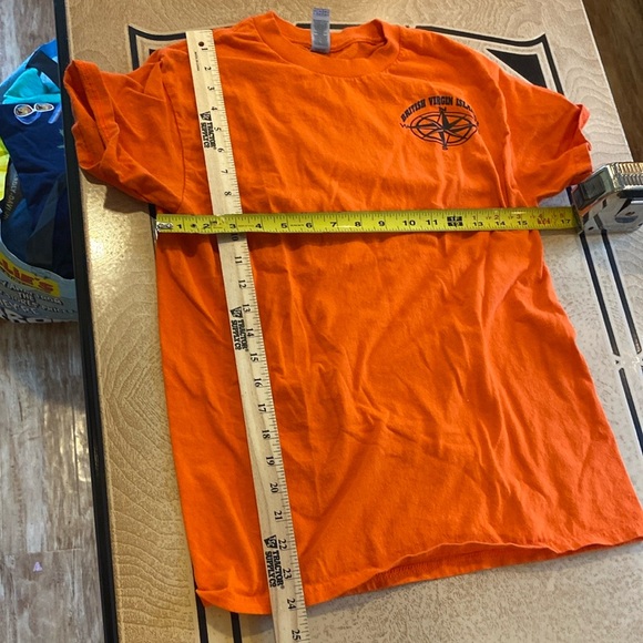 British virgin islands tourist Graphic T-Shirt size small unisex double sided - Picture 7 of 7